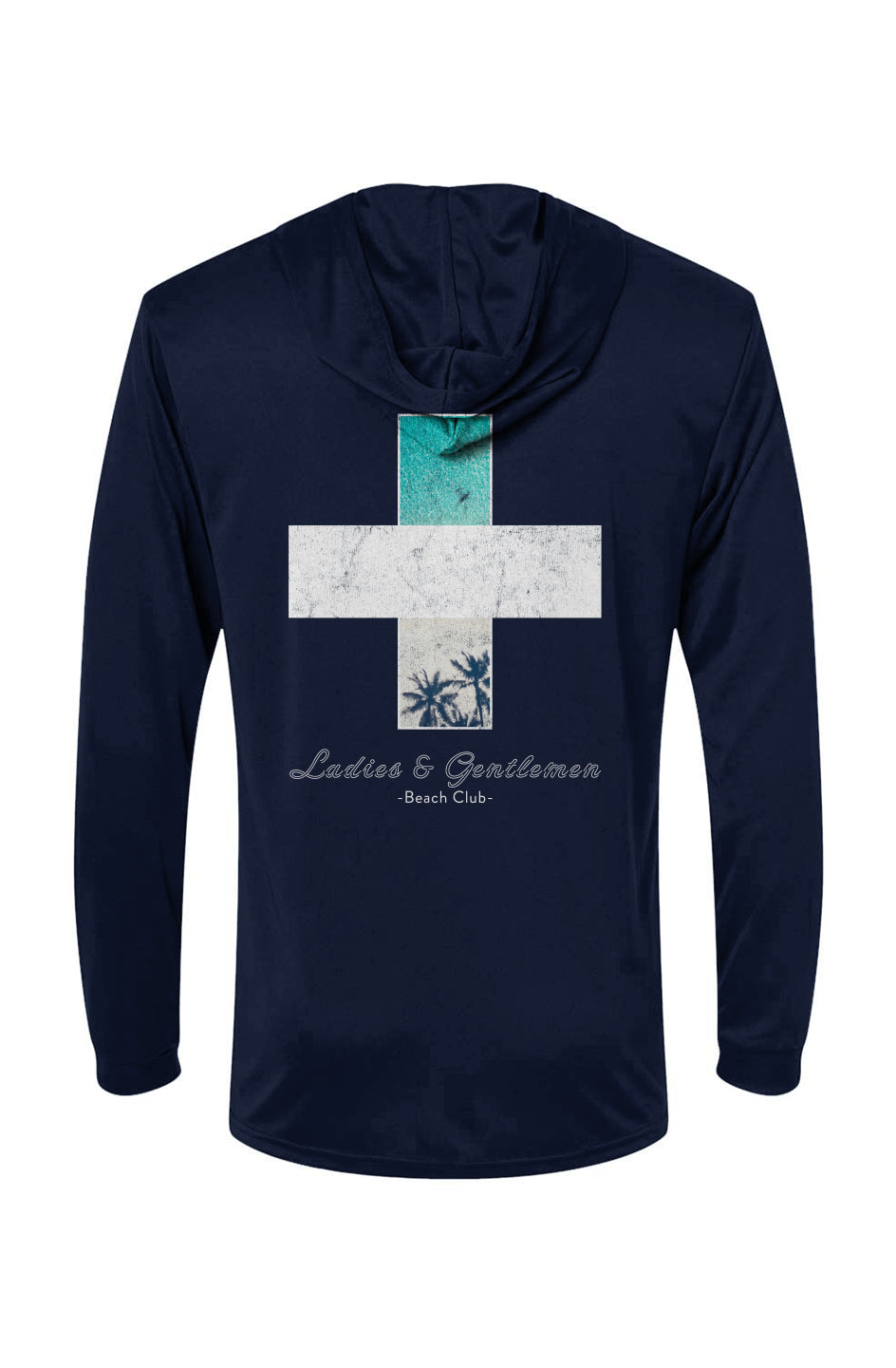 Ladies & Gents Beach Club | Hooded Long Sleeve UPF-50 Shirt