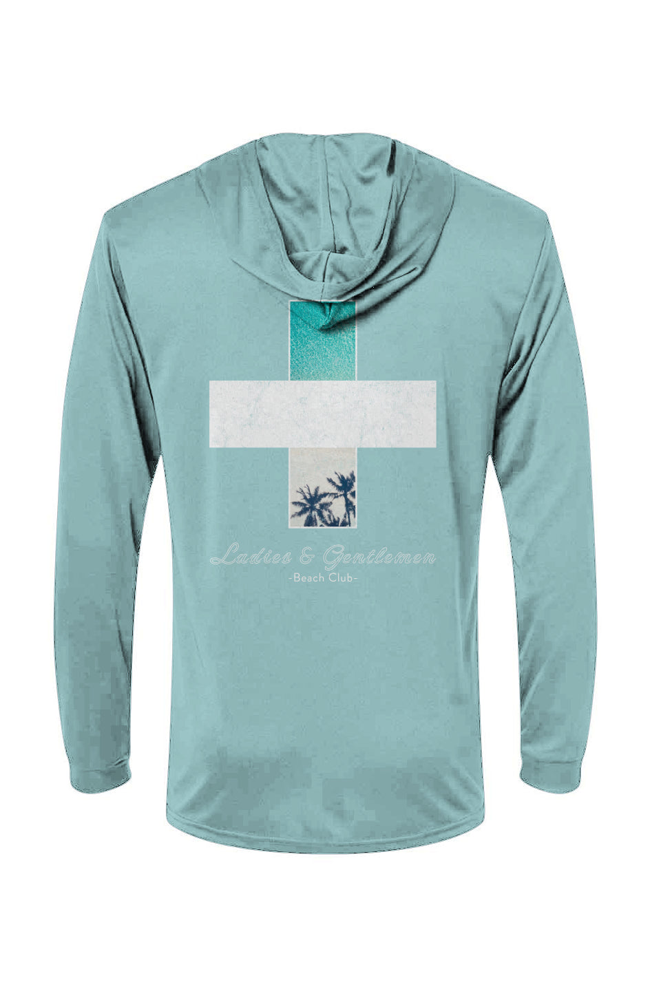 Ladies & Gents Beach Club | Hooded Long Sleeve UPF-50 Shirt