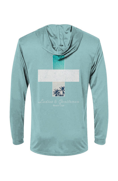 Ladies & Gents Beach Club | Hooded Long Sleeve UPF-50 Shirt