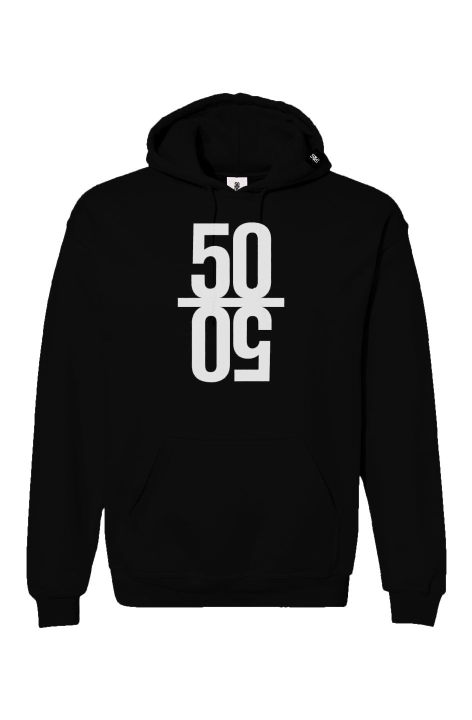 50|50 Original Black Hooded Sweatshirt