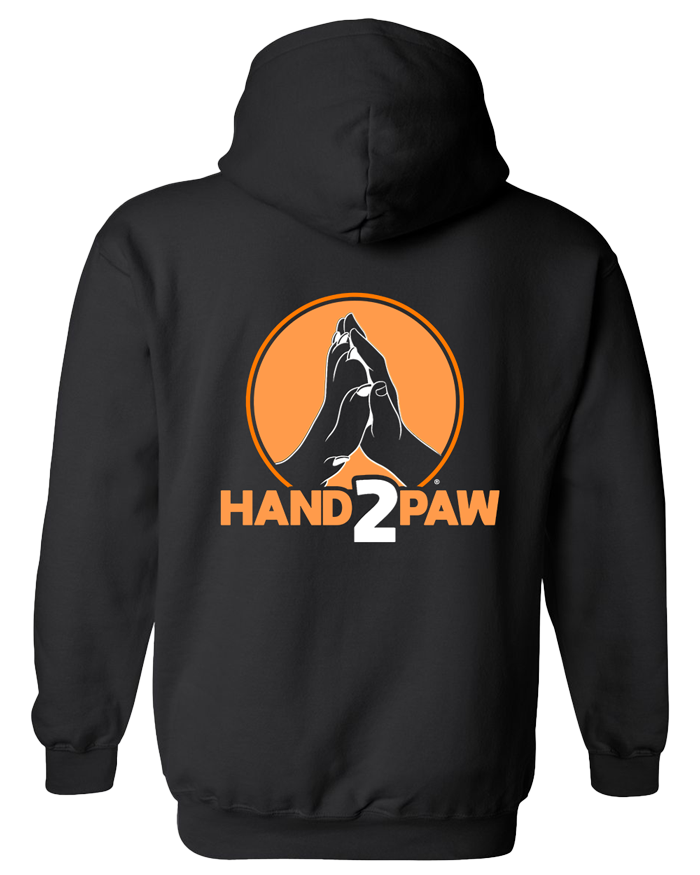 Hand2Paw Silhouette Hooded Sweatshirt